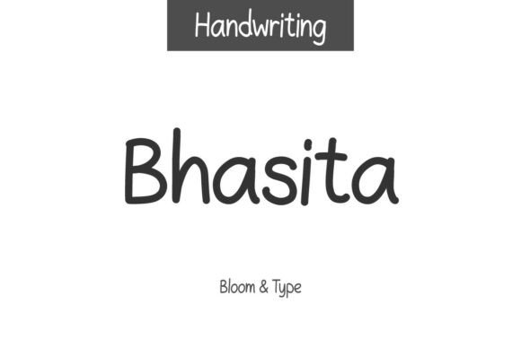 Bhasita Typeface: A Joyful Script for Modern Branding