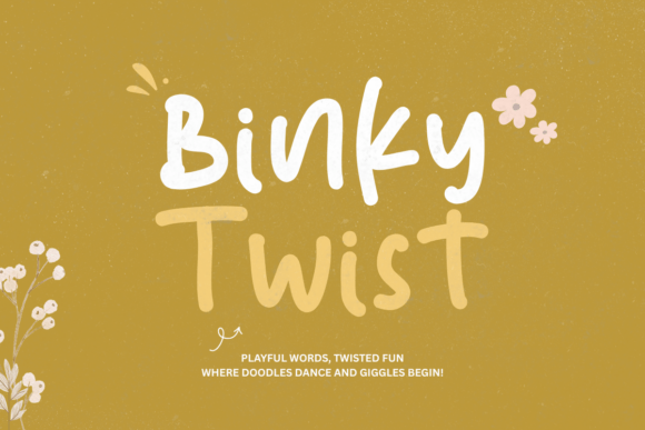 Binky Twist Font Review: Playful Branding