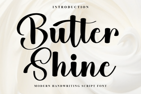 Butter Shine: A Festive Typeface for Editorial Joy