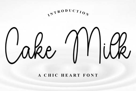 Cake Milk Font Review: A Warm Typeface for Branding