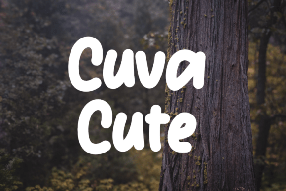 Cuva Cute: A Typeface for Gentle Editorial Design