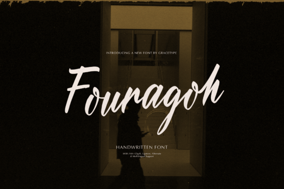 Fouragoh: An Elegant Script Font for Editorial Design