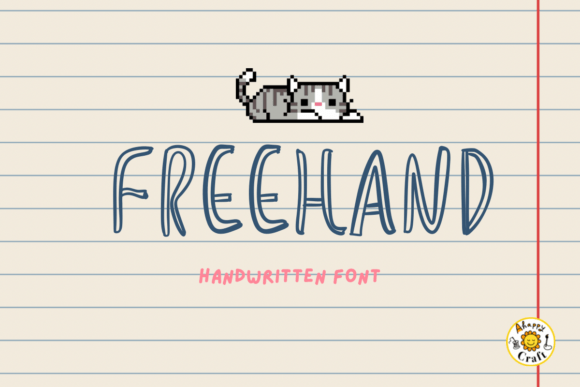 Free Hand: A Warm Typeface for Makers