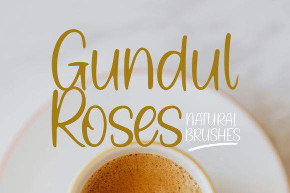 Gundul Roses: A Handwritten Font for Web Design