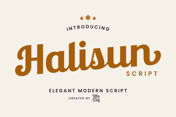 Halisun Typeface: Elevate Your Campaign Design
