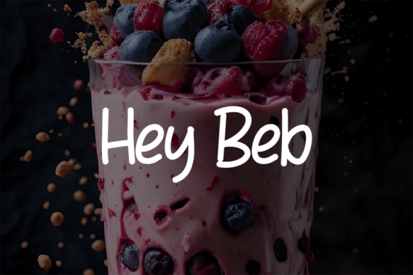 Hey Beb Typeface: Elevating Web Design