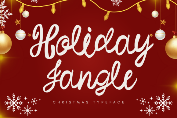 Holiday Jangle: A Festive Font for Your Brand