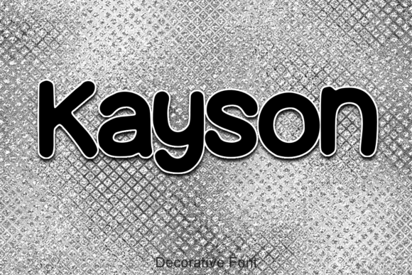 Kayson: A Bold Typeface for Editorial Impact