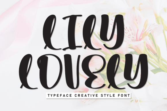 Lily Lovely: A Whimsical Typeface for Editorial Design