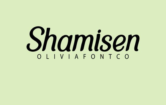 Shamisen Font: A Handwritten Typeface for Makers