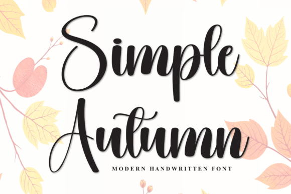 Simple Autumn Font for Scroll-Stopping Designs
