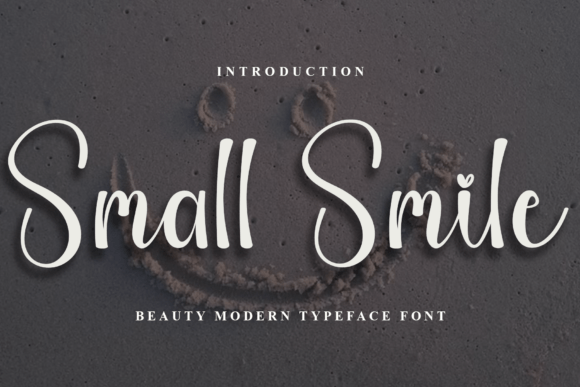 Small Smile Typeface for Web Design