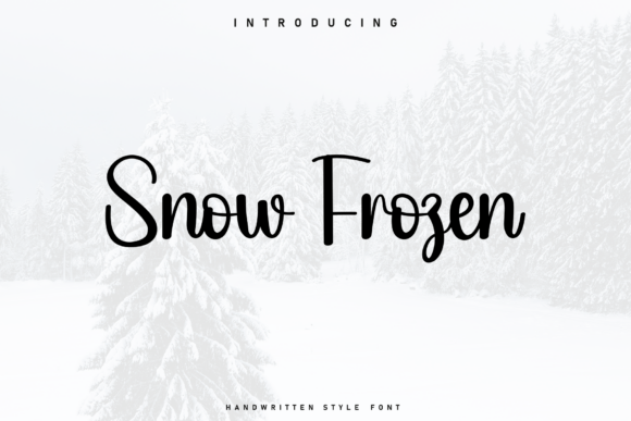 Snow Frozen Font: A Maker’s Guide