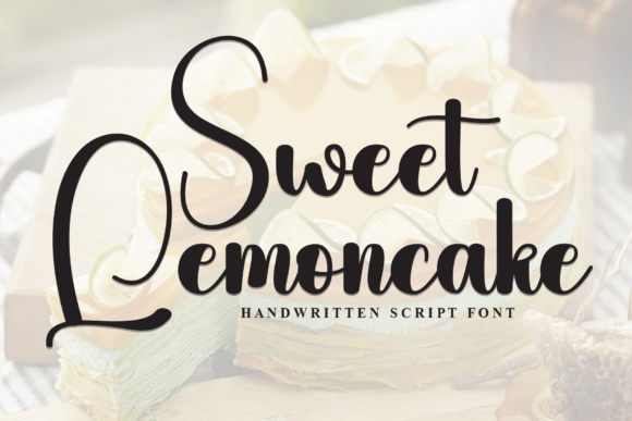 Sweet Lemoncake Font Review for Designers