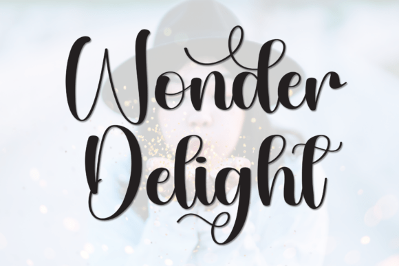 Wonder Delight: A Script Font for Modern Web Design